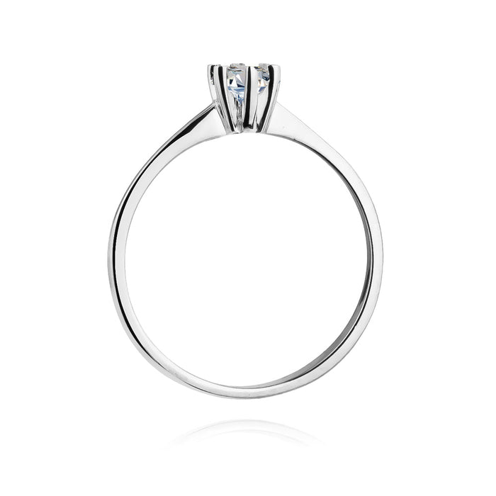 Inel Aur 14K cu Diamant Natural 0.23 ct