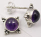 Cercei Argint 925 cu Ametist, 1,2 cm lungime