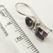 Cercei Argint 925 cu Ametist 2,5 cm lungime