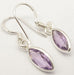 Cercei Argint 925 cu Ametist,3 cm lungime