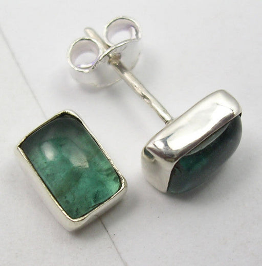 Cercei Argint 925 cu Apatit, 0.8 cm lungime