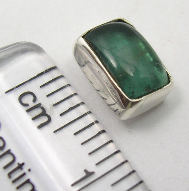 Cercei Argint 925 cu Apatit, 0.8 cm lungime