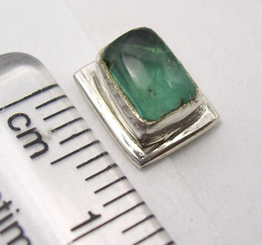 Cercei Argint 925 cu Apatit, 0,9 cm lungime