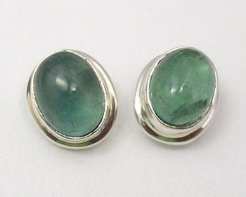 Cercei Argint 925 cu Apatit, 1.2 cm lungime