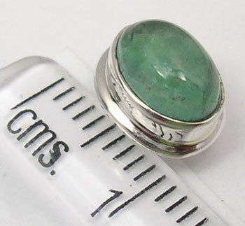 Cercei Argint 925 cu Apatit, 1.2 cm lungime