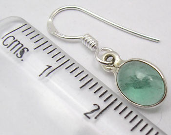 Cercei Argint 925 cu Apatit , 2.6 cm lungime