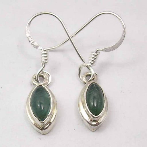 Cercei Argint 925 cu Apatit, 2.8 cm lungime