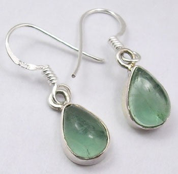 Cercei Argint 925 cu Apatit, 2,9cm lungime