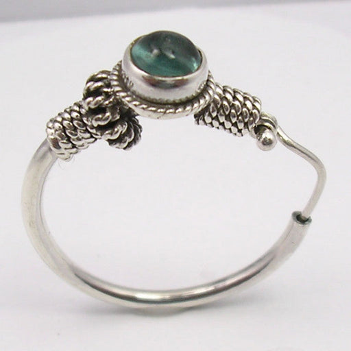 Cercei Argint 925 cu Apatit, 3.1 cm lungime