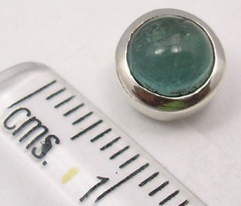 Cercei Argint 925 cu Apatit, 0.8 cm lungime