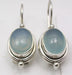 Cercei Argint 925 cu Calcedonie, 2.5 cm lungime