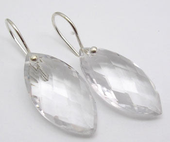 Cercei Argint 925 cu Cristal, 3.2 cm lungime