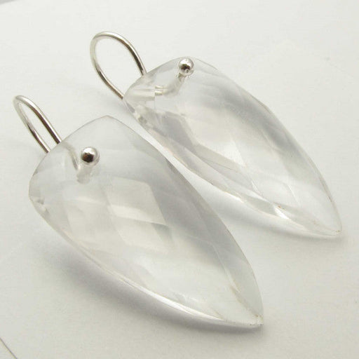 Cercei Argint 925 cu Cristal, 3.7 cm lungime