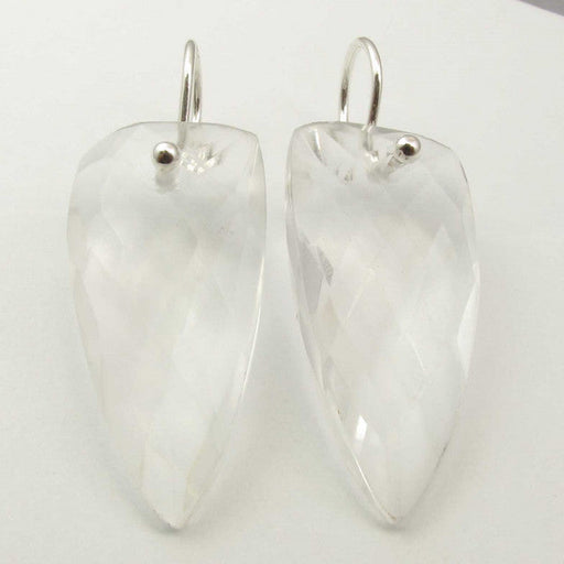 Cercei Argint 925 cu Cristal, 3.7 cm lungime