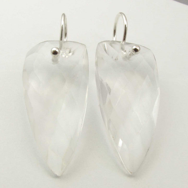 Cercei Argint 925 cu Cristal, 3.7 cm lungime