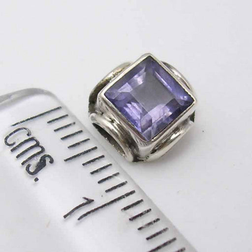 Cercei Argint 925 cu Iolit 0.7 cm lungime