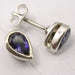 Cercei Argint 925 cu Iolit, 0.8 cm lungime