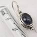 Cercei Argint 925 cu Iolit, 2.5 cm lungime