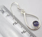 Cercei Argint 925 cu Iolit, 3.5 cm lungime