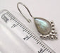 Cercei Argint 925 cu Labradorit, 2.8 cm lungime