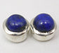 Cercei Argint 925 cu Lapis Lazuli, 0.8 cm lungime