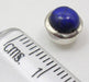 Cercei Argint 925 cu Lapis Lazuli, 0.8 cm lungime