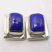 Cercei Argint 925 cu Lapis Lazuli, 0.9 cm lungime