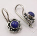 Cercei Argint 925 cu Lapis Lazuli, 1.8 cm lungime
