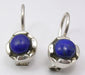 Cercei Argint 925 cu Lapis Lazuli, 1.8 cm lungime