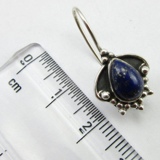 Cercei Argint 925 cu Lapis Lazuli 2.5 cm lungime