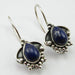 Cercei Argint 925 cu Lapis Lazuli 2.5 cm lungime