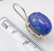 Cercei Argint 925 cu Lapis Lazuli, 2.7 cm lungime