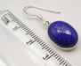 Cercei Argint 925 cu Lapis Lazuli, 3.1 cm lungime