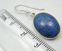 Cercei Argint 925 cu Lapis Lazuli, 3.3 cm lungime
