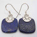 Cercei Argint 925 cu Lapis Lazuli, 3,4 cm lungime