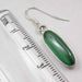Cercei Argint 925 cu Malachit, 3,7 cm lungime