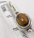 Cercei Argint 925 cu Ochi de Tigru, 2.5 cm lungime