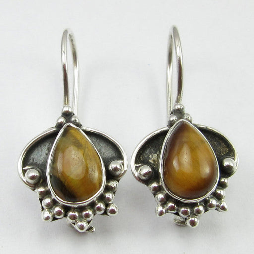 Cercei Argint 925 cu Ochi de tigru