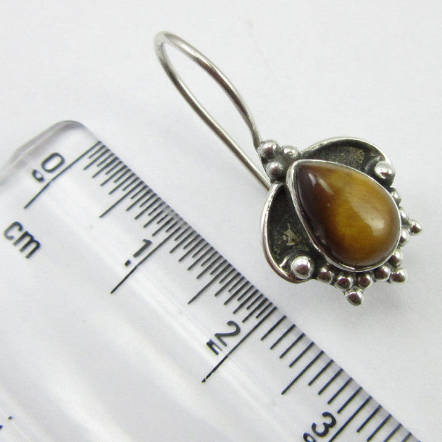 Cercei Argint 925 cu Ochi de tigru