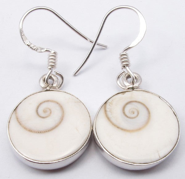 Cercei Argint 925 cu Ochiul lui Shiva, 3.2 cm lungime