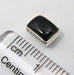 Cercei Argint 925 cu Onix Negru, 0,8 cm lungime