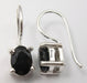 Cercei Argint 925 cu Onix Negru,1,7 cm lungime