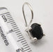 Cercei Argint 925 cu Onix Negru,1,7 cm lungime