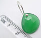 Cercei Argint 925 cu Onix Verde, 2.6 cm lungime