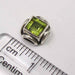 Cercei Argint 925 cu Peridot 0.7 cm lungime