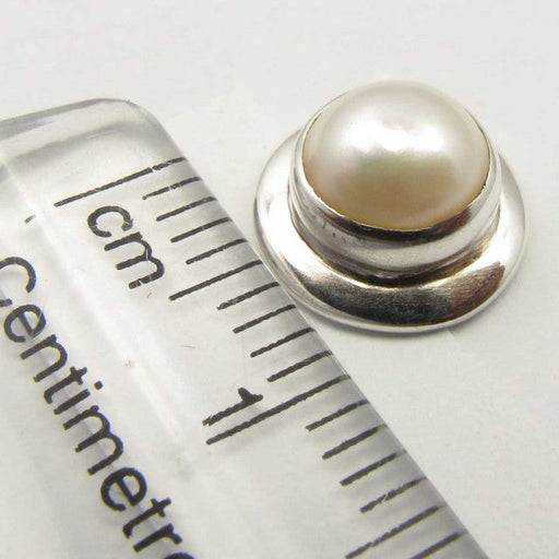 Cercei Argint 925 cu Perla Fresh Water, 0.9 cm lungime