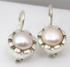 Cercei Argint 925 cu Perla Fresh Water, 2.3 cm lungime