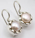 Cercei Argint 925 cu Perla Fresh Water, 2.3 cm lungime