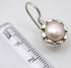 Cercei Argint 925 cu Perla Fresh Water, 2.3 cm lungime