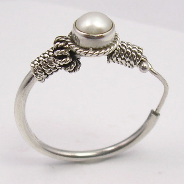 Cercei Argint 925 cu Perla Fresh Water, 3.1 cm lungime